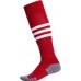 adidas 3-Stripe Hoop Soccer Red Socks