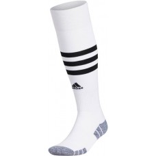 adidas 3-Stripe Hoop Soccer White Socks