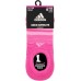 adidas Girls' Superlite Super No Show Socks 6 Screaming Pink Pack
