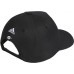 adidas Men's 2022 3-Stripes Tour Golf Black Hat