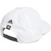 adidas Men's 2022 3-Stripes Tour Golf White Hat