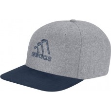 Adidas Men's 3-Stripes Club Golf Grey Hat
