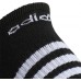 adidas Men's 3-Stripes No Show Socks - 3 Black/Onix Marl Pack