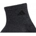 adidas Men's Athletic Quarter Socks - 6 Black/Onix Marl Pack