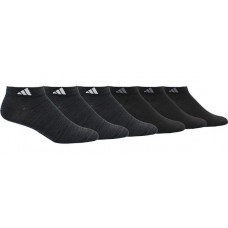 adidas Men's Superlite II Low Cut Socks Black/Onix - 6 Pack