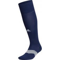 adidas Metro V Over the Calf Soccer Dark Blue/White/ Grey Socks