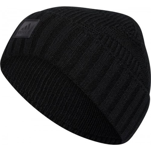 adidas Pine Knot 3 Fold Black Beanie adidas Pine Knot 3 Fold Black Beanie