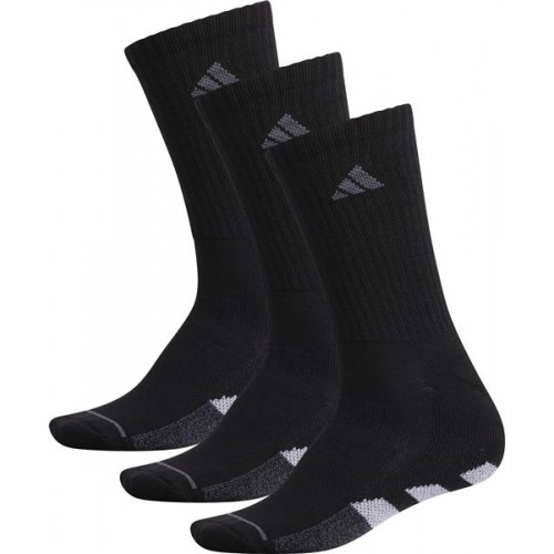 adidas Women's Cushioned II Crew Socks Black - 3 Pack adidas Women's Cushioned II Crew Socks Black - 3 Pack