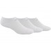 adidas Women's Cushioned II No Show Sock - 3 White/Onix Pack