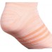 adidas Women's Superlite II No Show Athletic Socks Glow Pink - 6 Pack