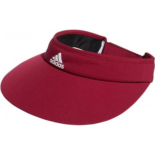adidas Women's Wide Brim Tour Golf Legacy Burgundy Visor adidas Women's Wide Brim Tour Golf Legacy Burgundy Visor