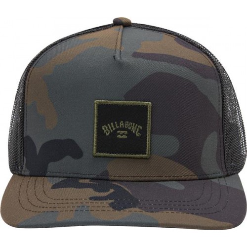 Billabong Men's Stacked Trucker Hat, Camo Billabong Men's Stacked Trucker Hat, Camo