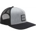 Billabong Men's Stacked Trucker Hat, Grey Heather Billabong Men's Stacked Trucker Hat, Grey Heather
