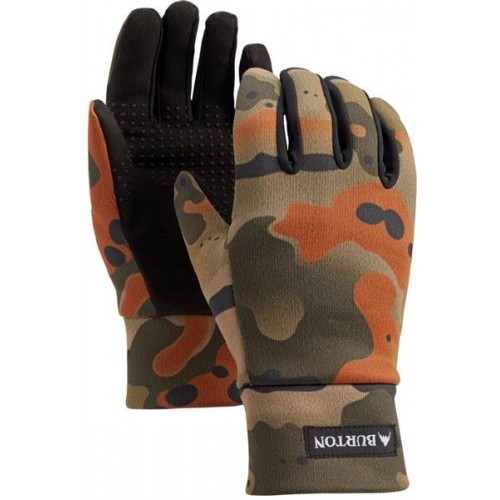Burton Kids' Touch N Go Glove Kelp Birch Camo Liner Burton Kids' Touch N Go Glove Kelp Birch Camo Liner