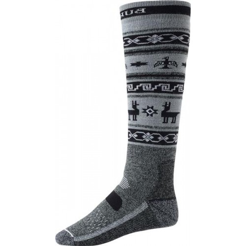 Burton Performance Midweight Snowboard True Black Heather Socks Burton Performance Midweight Snowboard True Black Heather Socks