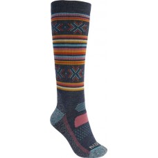 Burton Women's Performance Midweight Snowboard Dark Slate Socks