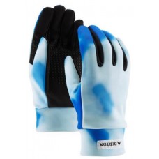 Burton Women's Touch N Go Liner Cobalt Abstract Dye Gloves