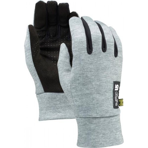 Burton Women's Touch N' Go Liner Heathered Grey Gloves Burton Women's Touch N' Go Liner Heathered Grey Gloves
