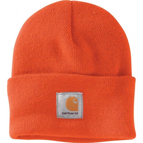 Carhartt Adult Acrylic Watch Brite Orange Hat Carhartt Adult Acrylic Watch Brite Orange Hat