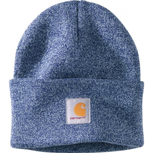 Carhartt Adult Acrylic Watch Scout Blue/Powder Bl Marl Hat Carhartt Adult Acrylic Watch Scout Blue/Powder Bl Marl Hat
