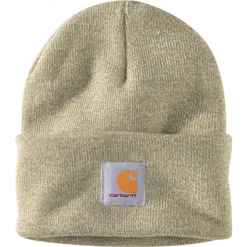 Carhartt Adult Acrylic Watch True Olive/Winter Wht Mar Hat Carhartt Adult Acrylic Watch True Olive/Winter Wht Mar Hat