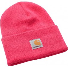 Carhartt Youth Acrylic Watch Raspberry Hat Carhartt Youth Acrylic Watch Raspberry Hat