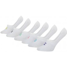 Champion Women's Performance Invisible Liner Socks White - 6 Pack