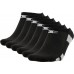 Champion Women's Performance No Show Socks Black - 6 Pack