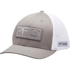 Columbia Men's PFG Mesh Hooks Ball Titanium/Silver Cap