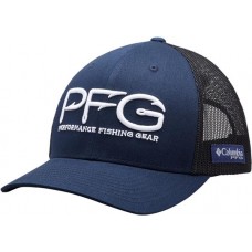 Columbia Men's PFG Mesh Snapback Hooks Collegiate Navy Hat
