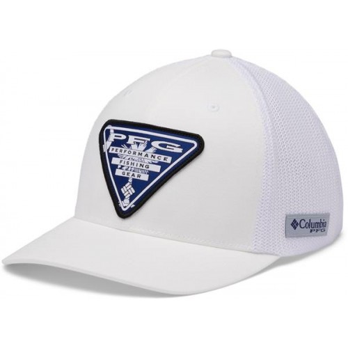 Columbia Men's PFG Mesh Stateside Ball White/South Carolina Tri Cap Columbia Men's PFG Mesh Stateside Ball White/South Carolina Tri Cap