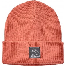 Columbia Men's Whirlibird Cuffed Dark Coral Beanie