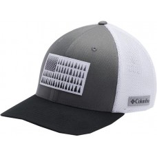 Columbia Mesh Tree Flag Ball Titanium/White/Black Cap