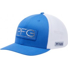 Columbia PFG Mesh Ball Cap Vivid Bl/Wht/PFG Hook Ptc XXL Columbia PFG Mesh Ball Cap Vivid Bl/Wht/PFG Hook Ptc XXL