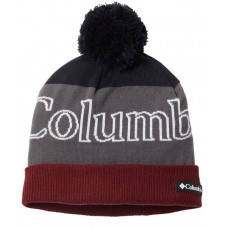 Columbia Polar Powder II Black/City Grey/Red Jaspr Beanie Columbia Polar Powder II Black/City Grey/Red Jaspr Beanie