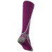 Columbia Ski Slope Over-the-Calf Plum Socks