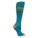 Columbia Thermolite Snowdrift Medium Weight Over-the-Calf Ski Fjord Blue Socks Columbia Thermolite Snowdrift Medium Weight Over-the-Calf Ski Fjord Blue Socks
