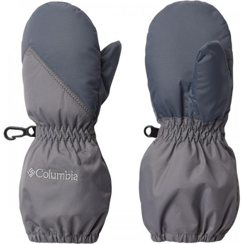 Columbia Toddler Chippewa Long City Grey/Black Mittens Columbia Toddler Chippewa Long City Grey/Black Mittens