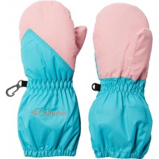 Columbia Toddler Chippewa Long Geyser/Pink Orchid Mittens