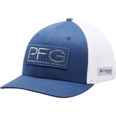 Columbia Unisex PFG Mesh Ball Cap Carbon/Pfg Hook Patch XXL