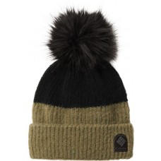 Columbia Winter Blur Pom Pom Stone Green/Black Beanie Columbia Winter Blur Pom Pom Stone Green/Black Beanie