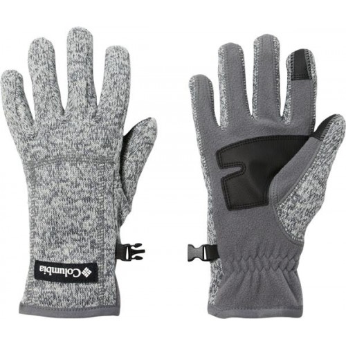 Columbia Women's Sweater Weather Fleece City Grey Heather Gloves Columbia Women's Sweater Weather Fleece City Grey Heather Gloves