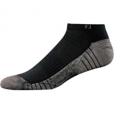 FootJoy Men's TechSof Tour Low Cut Golf Black Socks