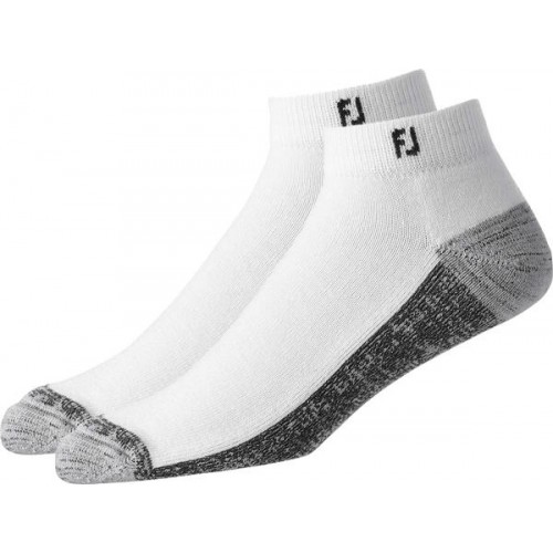 FootJoy ProDry Sport Ankle Socks White 2-Pack FootJoy ProDry Sport Ankle Socks White 2-Pack