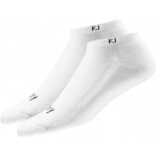 FootJoy Women's ProDry Low Cut Golf Socks White - 2 Pack