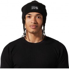 Mountain Hardwear Unisex Logo Black Beanie