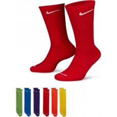 Nike Dri-FIT Everyday Plus Cushion Training Crew Socks Multi Color - 6 Pack