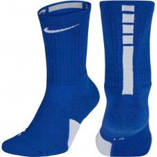 Nike Elite Basketball Crew Game Royal/White Socks