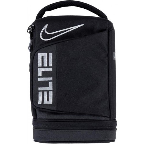 Nike Elite Fuel Pack Lunch Black/Silver/Mtllc Cl Gry Bag Nike Elite Fuel Pack Lunch Black/Silver/Mtllc Cl Gry Bag