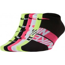 Nike Everyday Lightweight Training No-Show Socks Green Lime/Black - 6 Pack Nike Everyday Lightweight Training No-Show Socks Green Lime/Black - 6 Pack